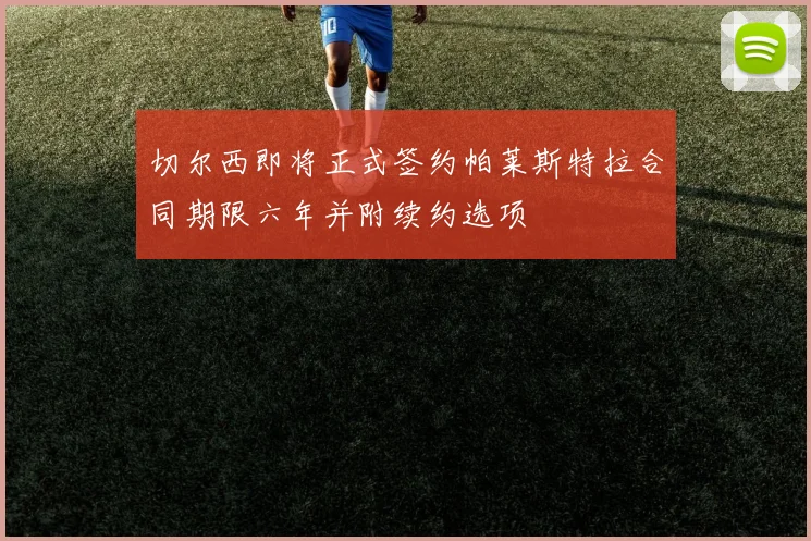 切尔西即将正式签约帕莱斯特拉合同期限六年并附续约选项